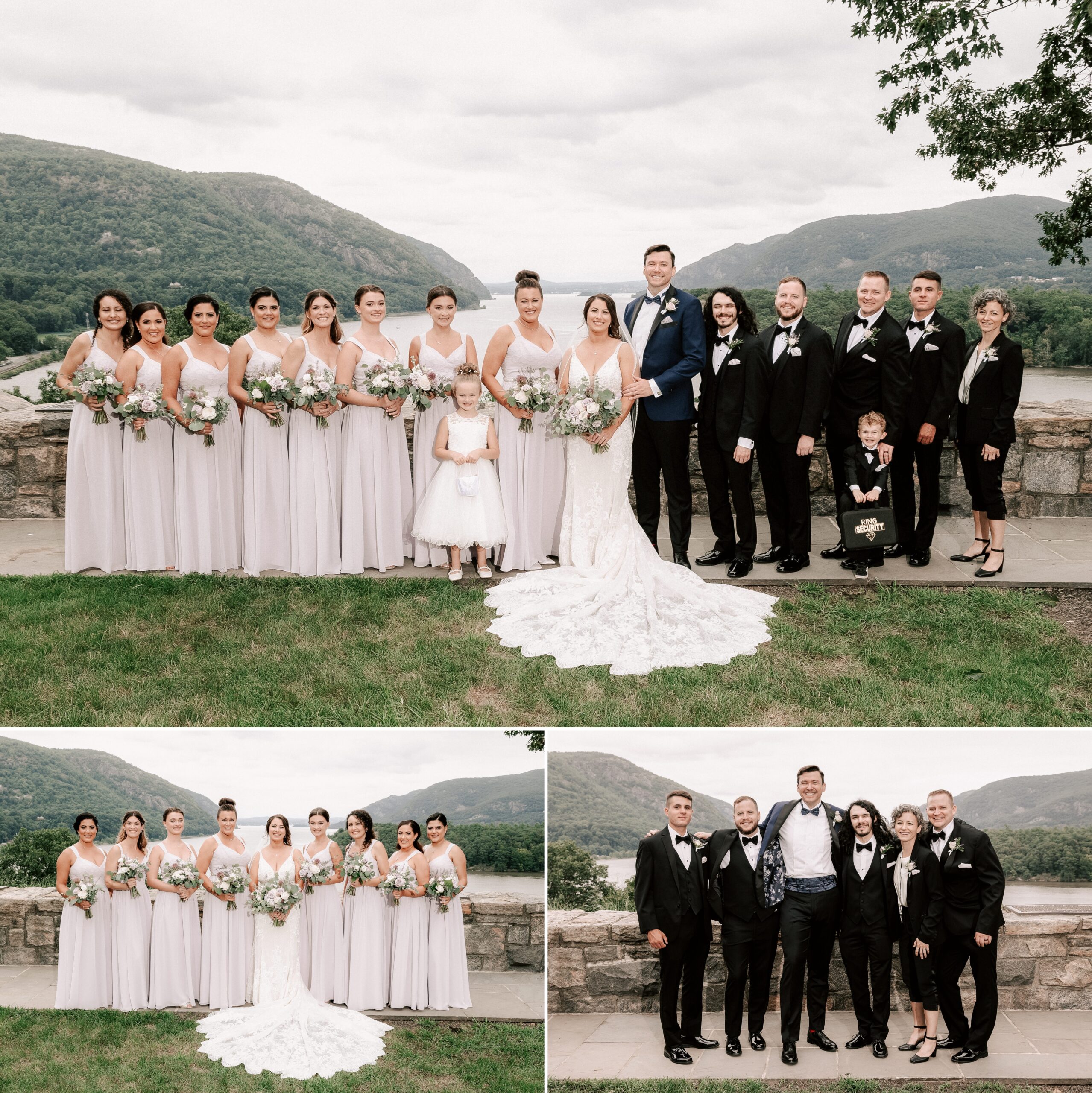 Bridal Party Photos at West Point