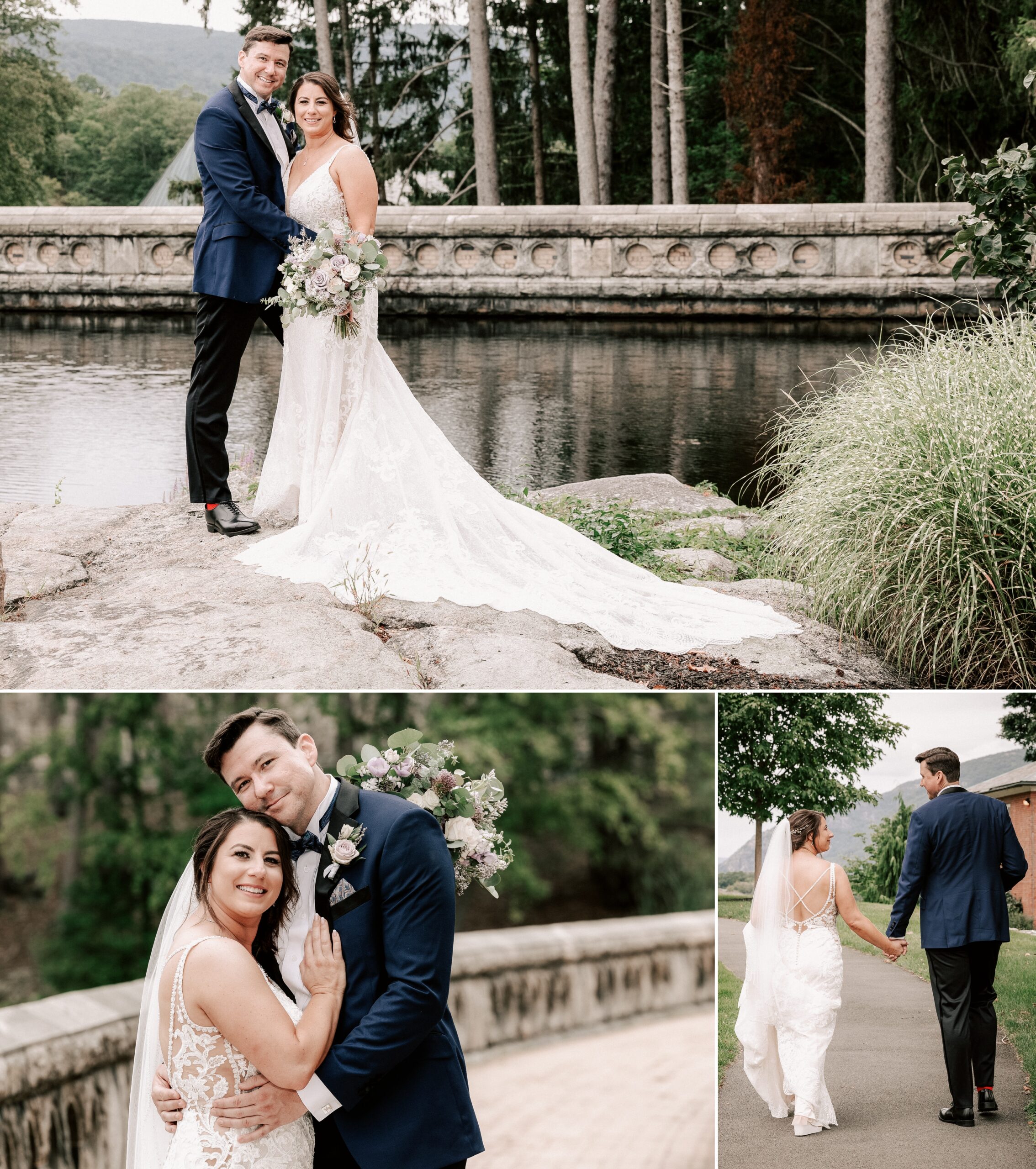 Couple who just got married at Hotel Thayer