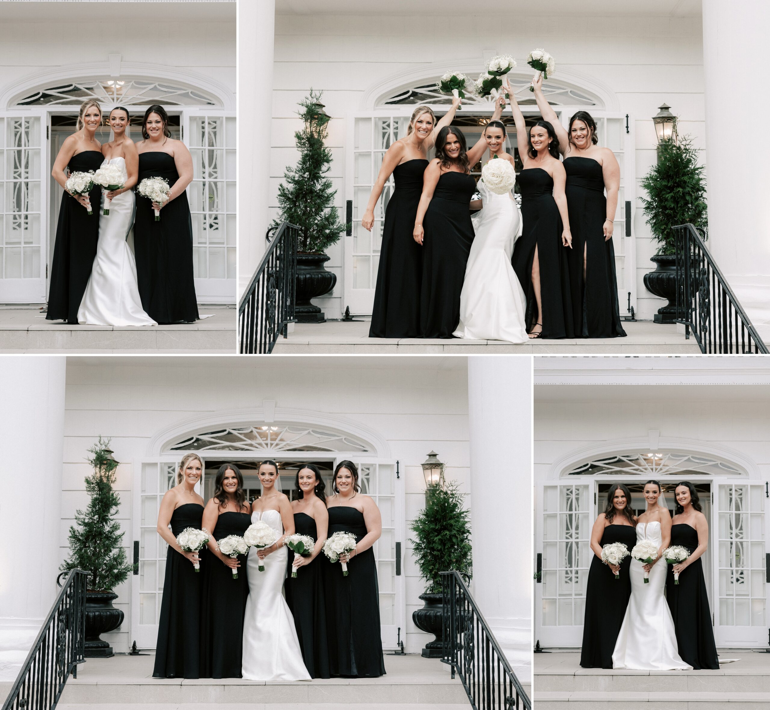 Bride and girls at The Briarcliff Manor