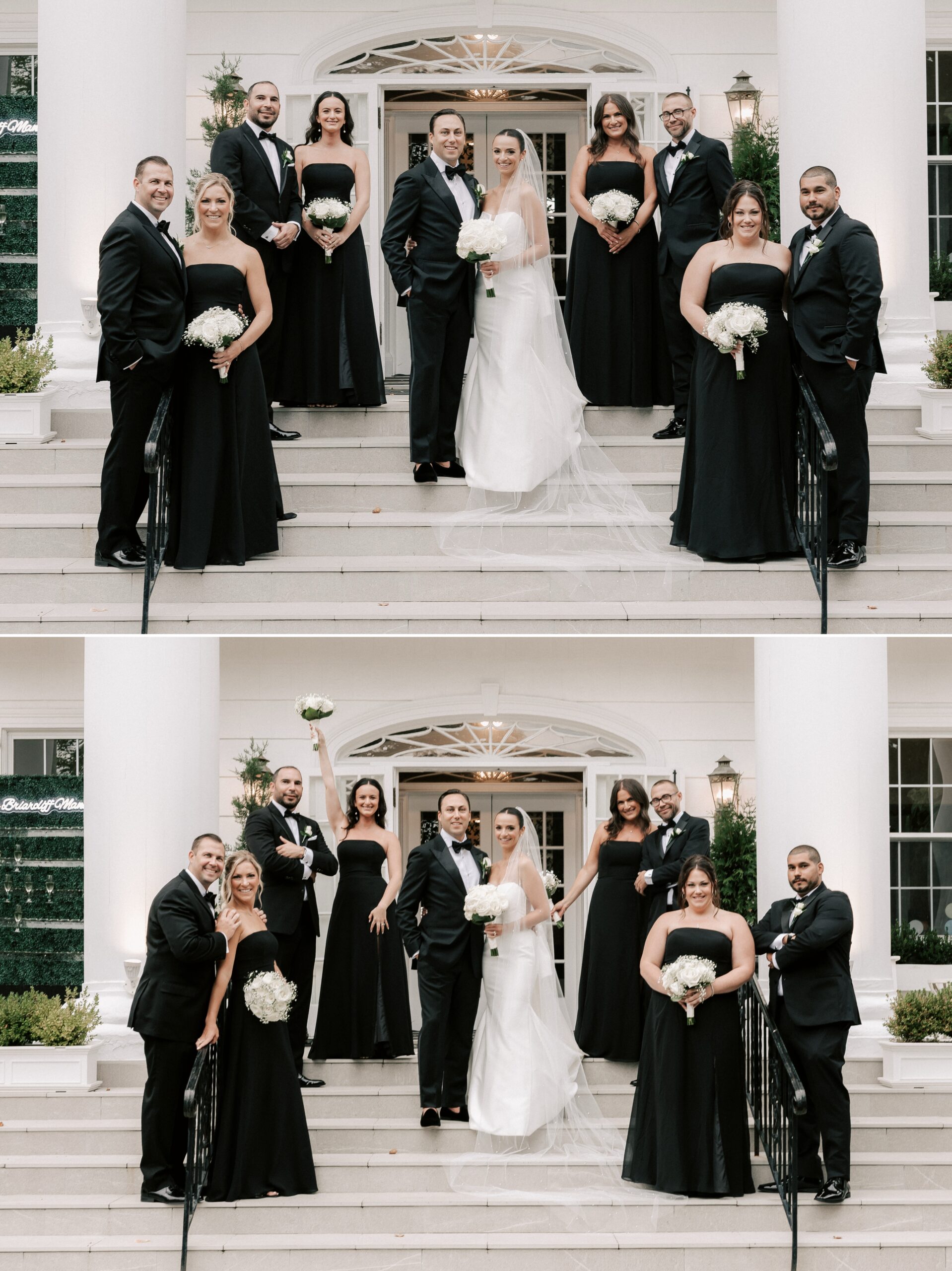 Bridal Party Photos at The Briarcliff Manor